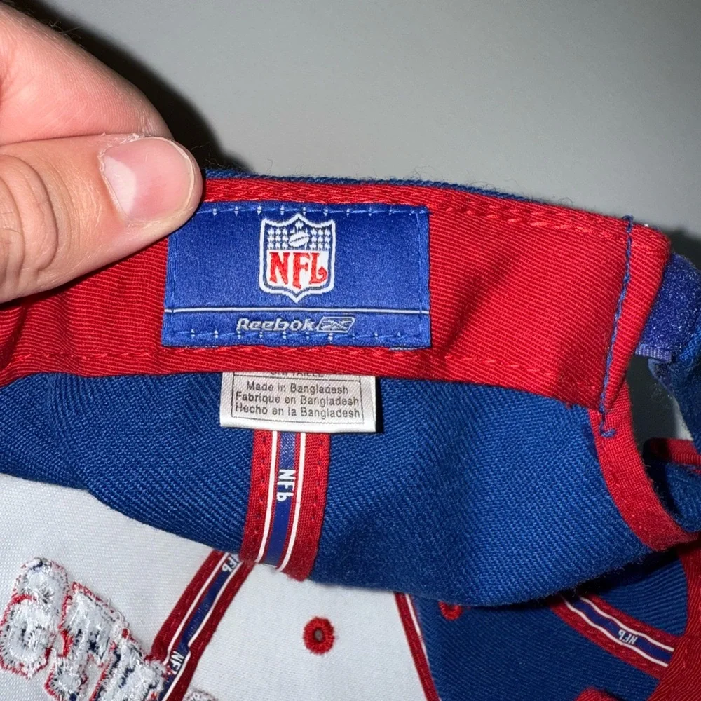 New York Giants Reebok Wool Blend Snap Back Hat - Picture 4 of 5